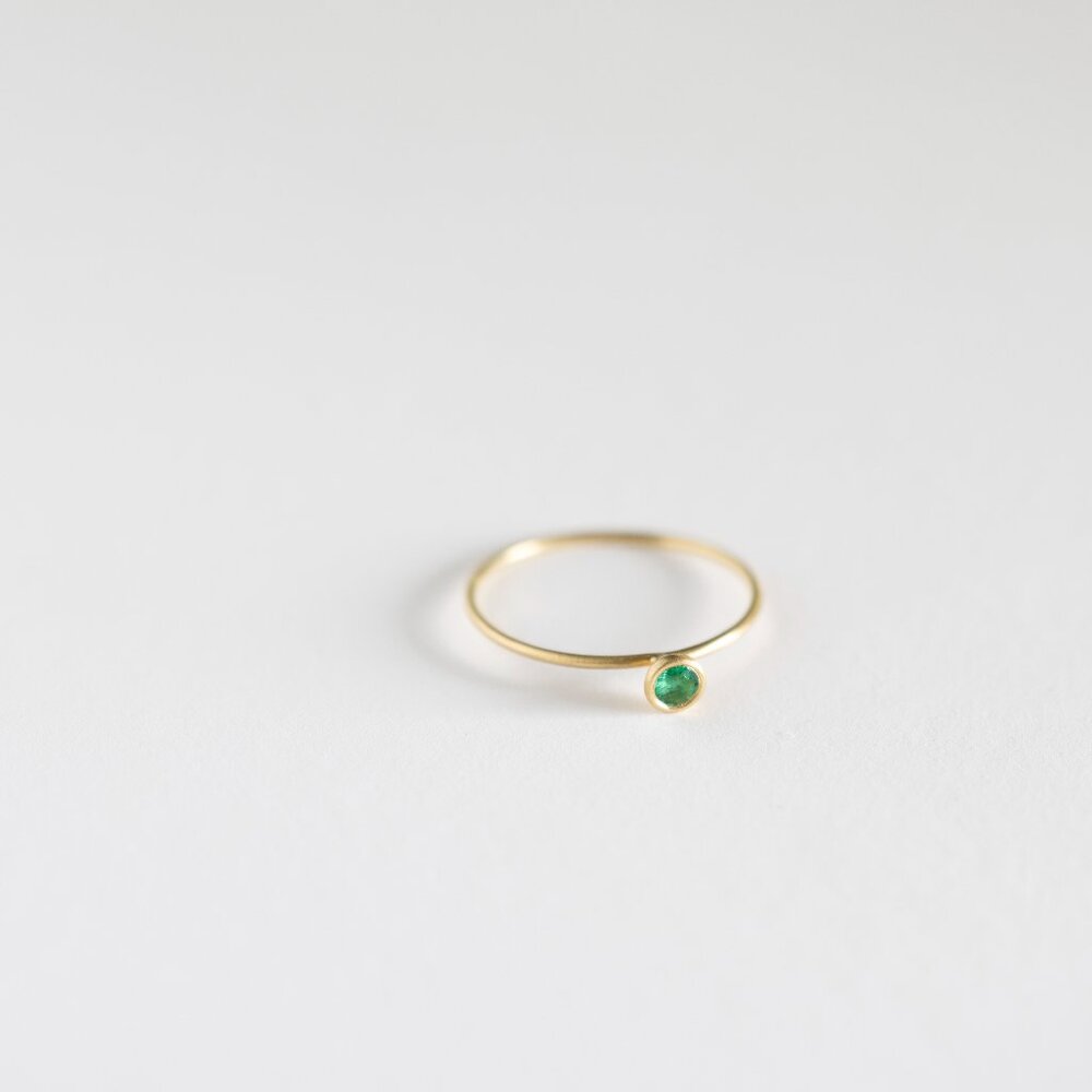 Emerald Gold Ring